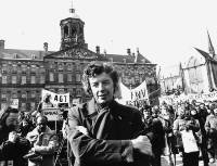 Wim Kok op de Dam, begin jaren tachtig
